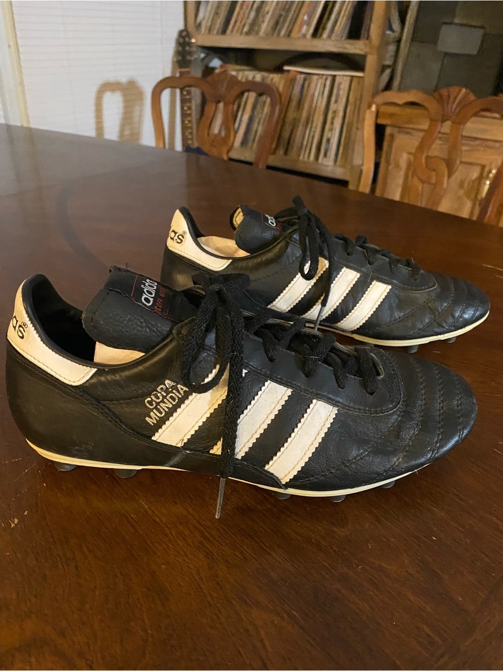 adidas Black and White Men's Copa Mundial Soccer Cleats